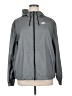 Nike 100% Polyester Gray Windbreaker Size 1X - photo 1