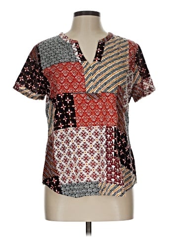 Van Heusen Short Sleeve Blouse (view 1)