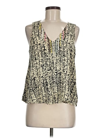 Chelsea Flower Sleeveless Silk Top (view 1)