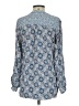 Sigrid Olsen 100% Viscose Blue Long Sleeve Blouse Size S - photo 2