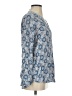 Sigrid Olsen 100% Viscose Blue Long Sleeve Blouse Size S - photo 4