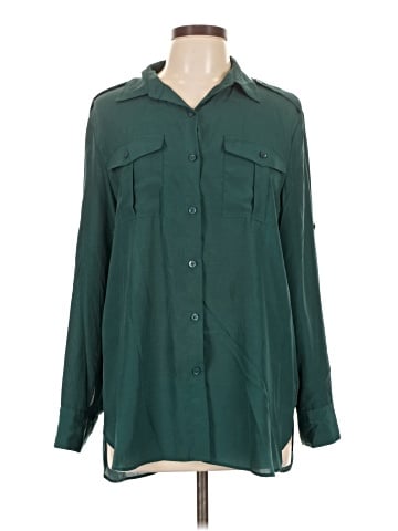 DKNY Long Sleeve Blouse (view 1)