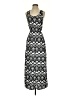 Indulge 100% Polyester Graphic Black Casual Dress Size S - photo 1