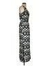 Indulge 100% Polyester Graphic Black Casual Dress Size S - photo 4