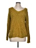 Chico's Metallic Gold Pullover Sweater Size Lg (2) - photo 1