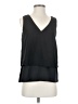 Banana Republic 100% Polyester Black Sleeveless Blouse Size XS - photo 1