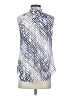 CAbi 100% Polyester Blue Sleeveless Blouse Size XS - photo 2