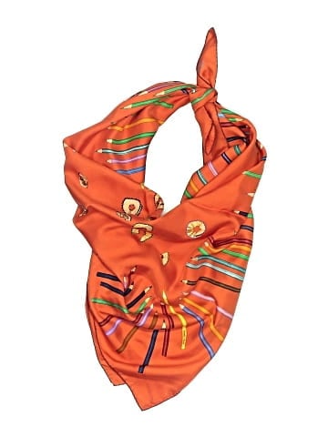 Hermès "A Vos Crayons" by Leigh P. Cooke 90 Scarf (view 1)