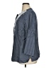 Talbots 100% Linen Blue Long Sleeve Blouse Size 1X - photo 5