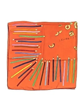 Hermès "A Vos Crayons" by Leigh P. Cooke 90 Scarf (view 2)