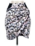 Bebe Print Gray Casual Skirt Size XXS - photo 1