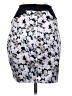 Bebe Print Gray Casual Skirt Size XXS - photo 2