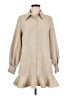 PrettyLittleThing Tan Casual Dress Size 6 - photo 1
