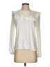 WAYF Ivory Long Sleeve Blouse Size S - photo 1