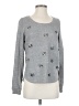 Lilka Stars Silver Pullover Sweater Size S - photo 1
