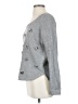Lilka Stars Silver Pullover Sweater Size S - photo 5