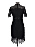 Zalalus Black Cocktail Dress Size 10 - photo 2