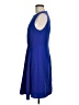 Reiss 100% Polyester Solid Blue Casual Dress Size 6 - photo 5