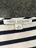 Green Envelope Stripes Ivory Short Sleeve T-Shirt Size M - photo 7
