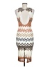 Assorted Brands 100% Polyester Chevron-herringbone Ivory Cocktail Dress Size M - photo 2