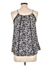 Solitaire 100% Rayon Blue Tank Top Size L - photo 2
