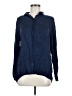 Zara Basic Blue Long Sleeve Blouse Size M - photo 1
