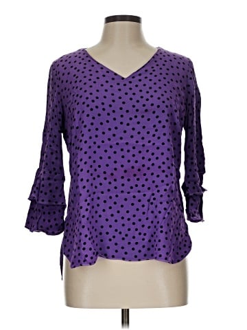 Wallis 3/4 Sleeve Blouse (view 1)