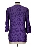 Wallis Polka Dots Purple 3/4 Sleeve Blouse Size 10 - photo 2
