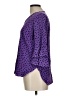 Wallis Polka Dots Purple 3/4 Sleeve Blouse Size 10 - photo 5