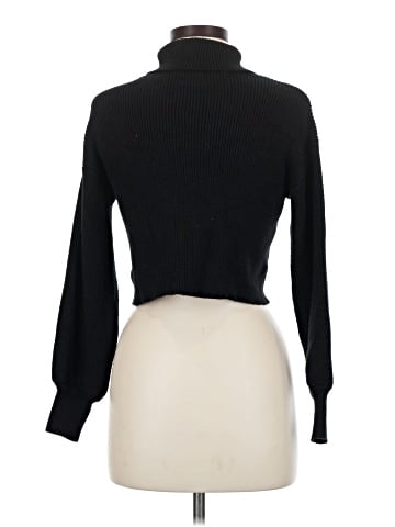 Blue Rain Turtleneck Sweater (view 2)