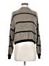 Shein 100% Acrylic Stripes Tan Turtleneck Sweater Size 4 - photo 1