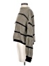 Shein 100% Acrylic Stripes Tan Turtleneck Sweater Size 4 - photo 5