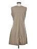 Noelle Solid Tan Casual Dress Size S - photo 2