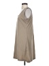 Noelle Solid Tan Casual Dress Size S - photo 5