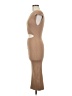 Wilfred Solid Tan Cocktail Dress Size M - photo 5