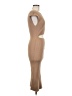 Wilfred Solid Tan Cocktail Dress Size M - photo 4