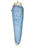MASON & BELLE 100% Lyocell Blue Cargo Pants Size M - photo 4
