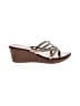 Contesa Silver Brown Wedges Size 9 (wide) - photo 1