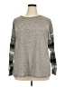 Grace & Emma Gray Long Sleeve Top Size 2X - photo 1