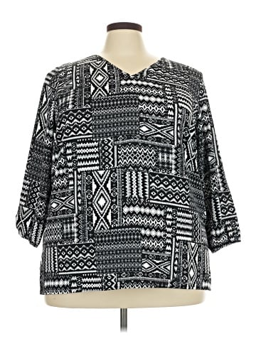 Mario Serrani 3/4 Sleeve Blouse (view 1)