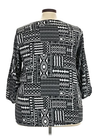 Mario Serrani 3/4 Sleeve Blouse (view 2)