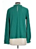 Ann Taylor Green Long Sleeve Blouse Size L - photo 2