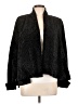 Connected Apparel 100% Polyester Black Faux Fur Jacket Size 10 - photo 1