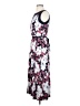 Perceptions Floral Gray Casual Dress Size S - photo 5