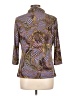 Worthington Purple 3/4 Sleeve Blouse Size L - photo 2