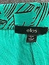 Ellos 100% Rayon Print Green Shorts Size L - photo 3