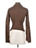 Theory Brown Long Sleeve Blouse Size S - photo 2