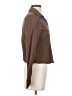 Theory Brown Long Sleeve Blouse Size S - photo 4