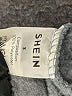 Shein 100% Polyester Gray Zip Up Hoodie Size S - photo 7