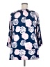 Lularoe Blue 3/4 Sleeve Blouse Size 2X - photo 2